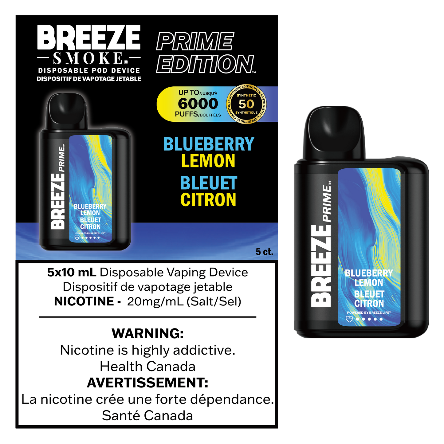 BREEZE PRIME 6000 - SYNTHETIC 50