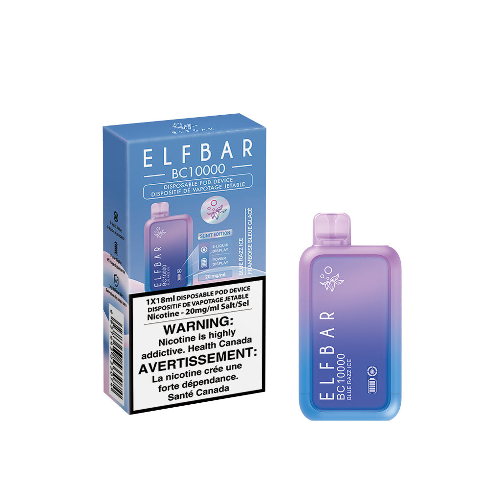 elm bar turbo hit 10000 puffs disposable vape ELFBAR BC – DIXIE SHOP Variation:Hibiscus Ice Tea fruity vape RAZ Vape Skin Magnetic