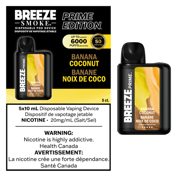 BREEZE PRIME 6000 - SYNTHETIC 50 DIXIE VAPE SHOP BREEZE PRIME 6000 - SYNTHETIC 50 DIXIE VAPE SHOP
